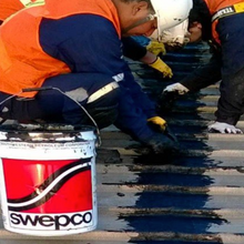 Cargar imagen en el visor de la galería, SWEPCO Heavy Duty Patching Compound. Tapagoteras Asfáltico. 19 Kg.
